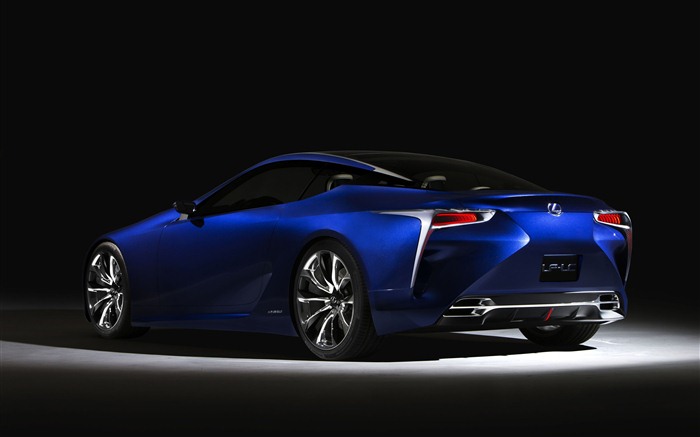 2012 Lexus LF-LC синий концепцию HD обои #9
