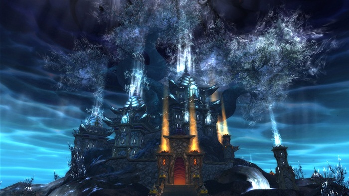 World of Warcraftの：Pandaria HDの壁紙のミスト #2