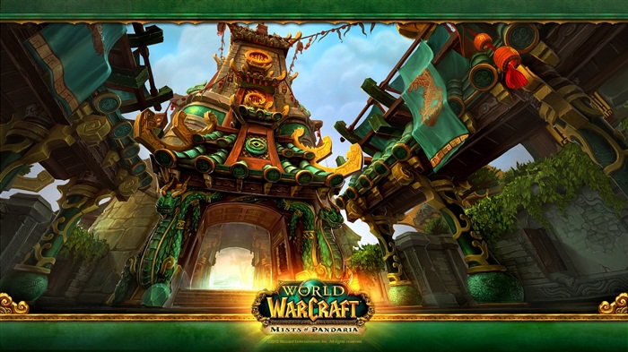 World of Warcraftの：Pandaria HDの壁紙のミスト #6