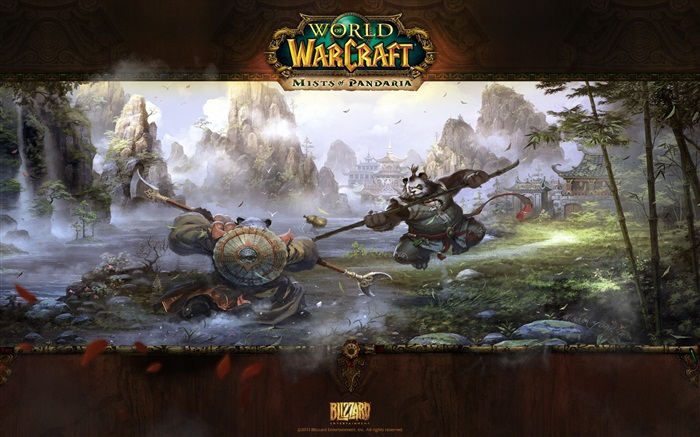World Of Warcraft: Туманы Pandaria обои HD #8