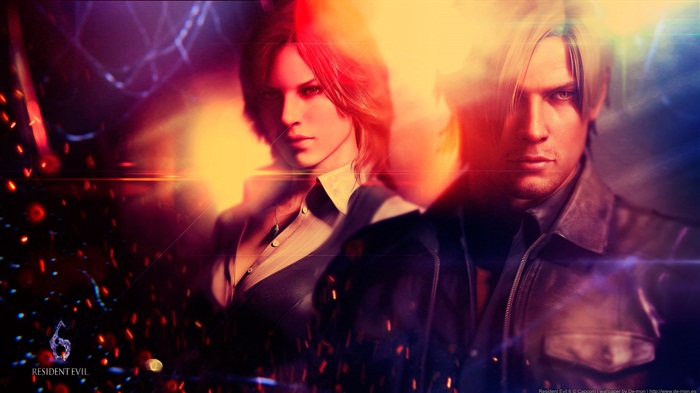 Resident Evil 6 обои HD игры #8