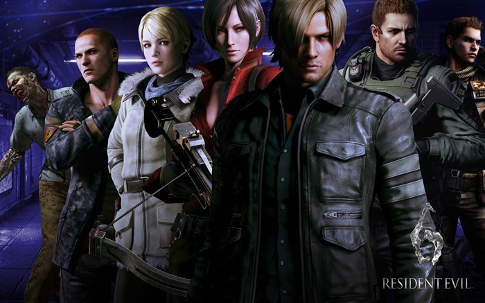 Resident Evil 6 обои HD игры #10