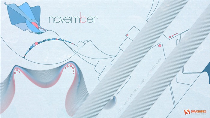 Novembre 2012 Calendar Wallpaper (1) #16