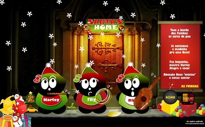 Merry Christmas HD обои Популярные #12
