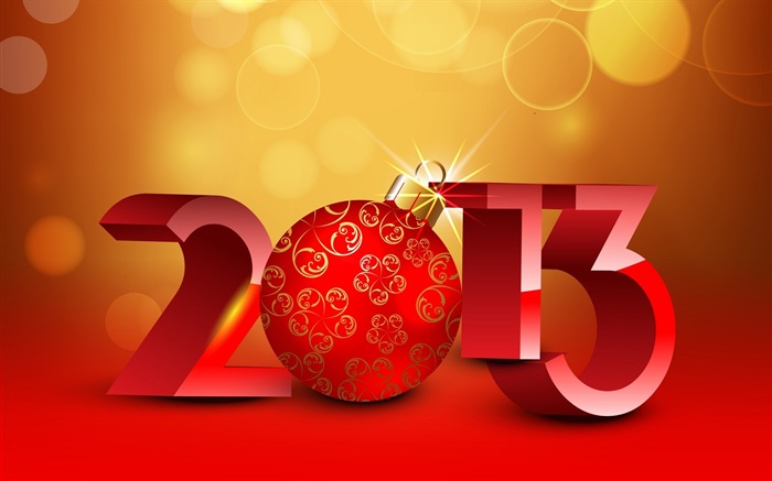 2013 Šťastný Nový Rok HD Tapety na plochu #16