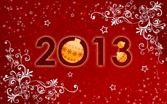 2013 Nový rok téma kreativní tapety (1) #13
