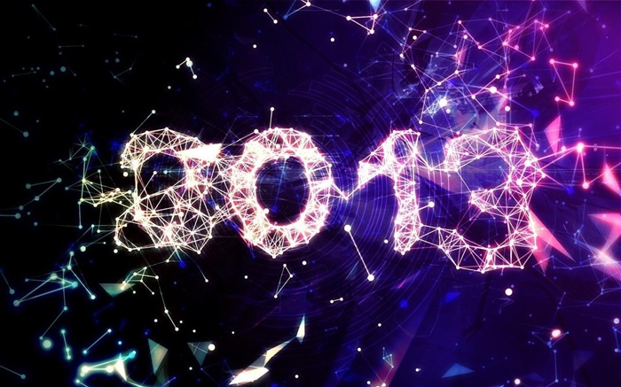 2013 Año Nuevo fondo de pantalla tema creativo (1) #17