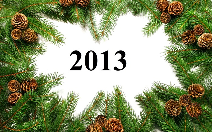 2013 Nový rok téma kreativní tapety (1) #20