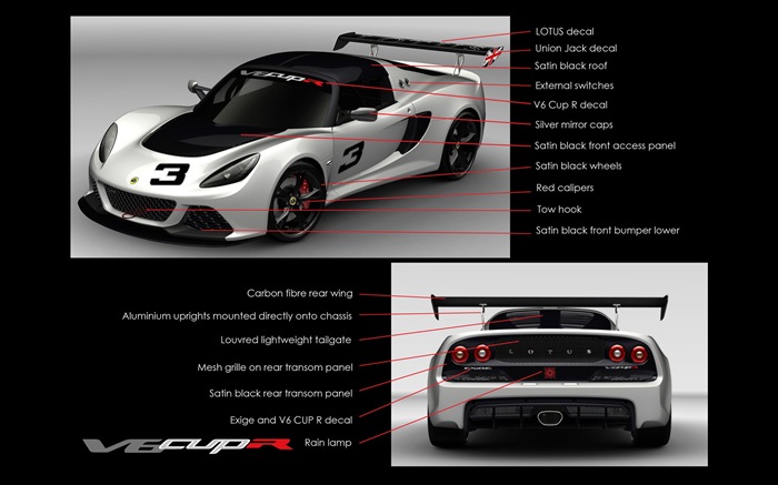 2013 Lotus Exige Cup V6 R HD fonds d'écran #10