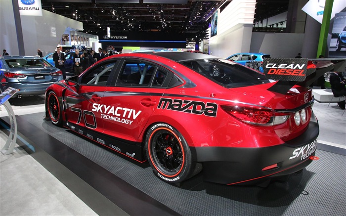 2013 Mazda SKYACTIV-D de 6 coches de carreras HD fondos de pantalla #3