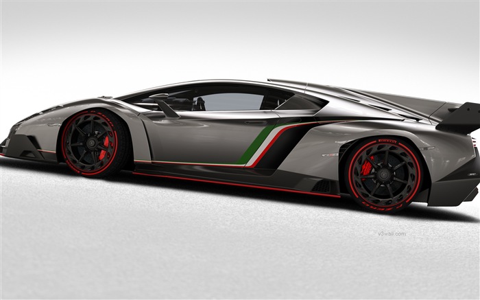 2013 Lamborghini Veneno 蘭博基尼Veneno豪華超級跑車高清壁紙 #3