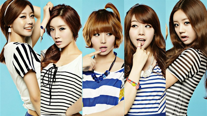 Dívčí Den Korea pop music dívky tapety #3