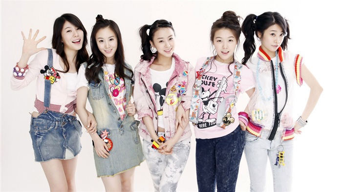 Dívčí Den Korea pop music dívky tapety #16