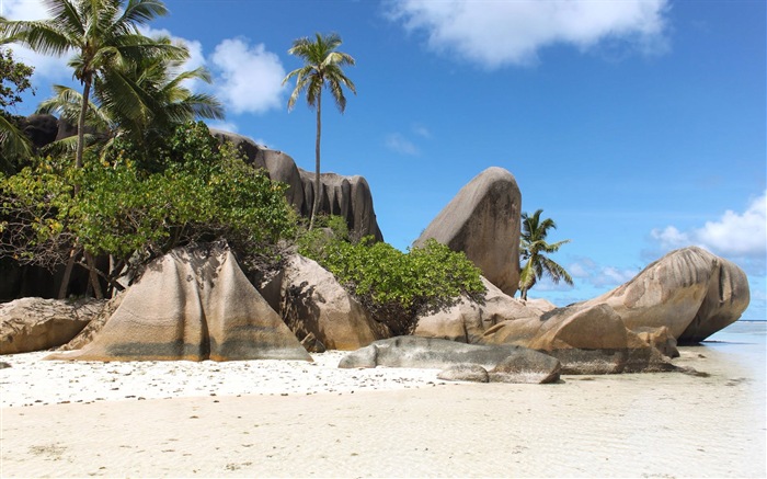 Сейшельские острова природа пейзаж HD обои #2