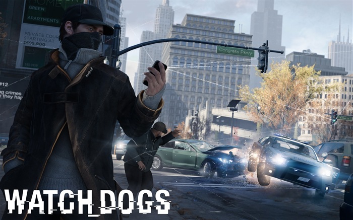 Watch Dogs 犬を見る、2013ゲームのHDの壁紙 #4
