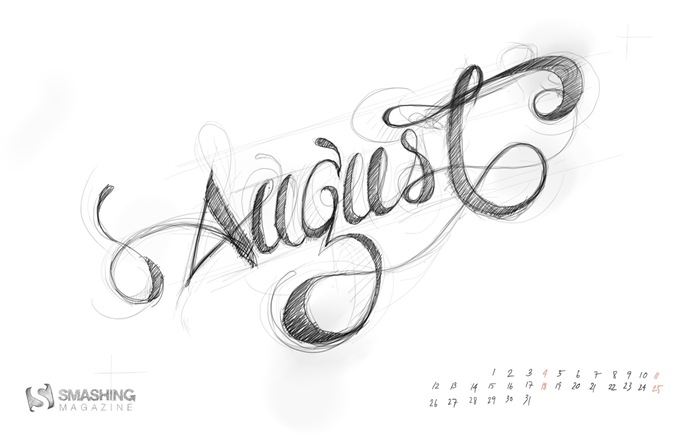 Август 2013 календарь обои (2) #5