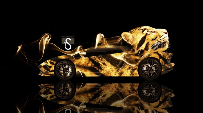 Creative fond d'écran de conception de voiture de rêve, Faune automobile #1