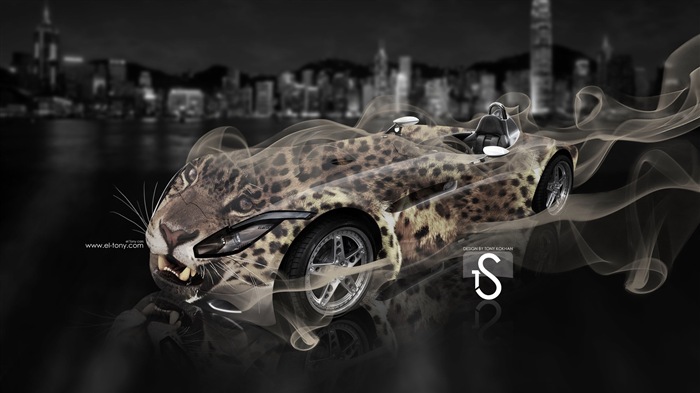 Creative dream car design wallpaper, Animal automotive #2