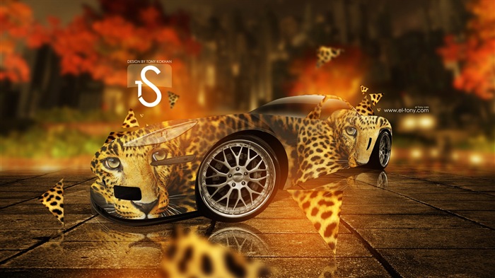 Creative fond d'écran de conception de voiture de rêve, Faune automobile #4