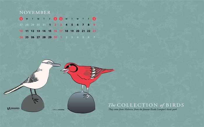 Ноябрь 2013 Календарь обои (2) #4