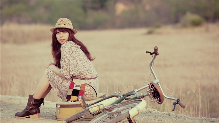 JUNIEL Korea krásné HD tapety na plochu dívky #10