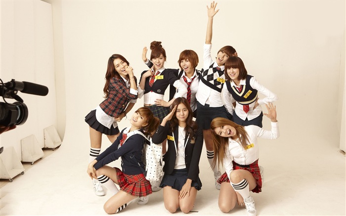 Après l'école coréens fonds d'écran filles de musique HD #23