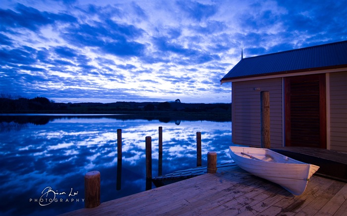新西兰北岛美丽的风景，Windows 8 主题壁纸1