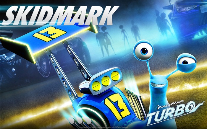Фильм HD обои Turbo 3D #11