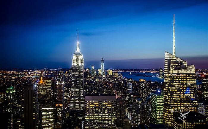 ニューヨークの都市景観、Microsoft Windowsの8 HDの壁紙 #15