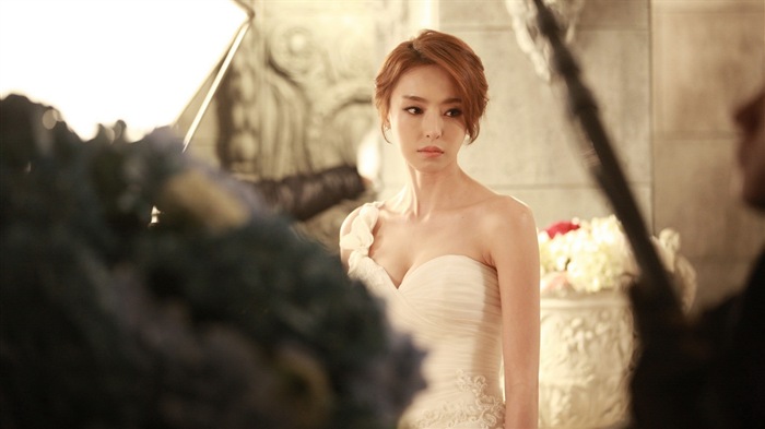 Корейский красивая девушка, Ли Да Хэ, HD обои #29
