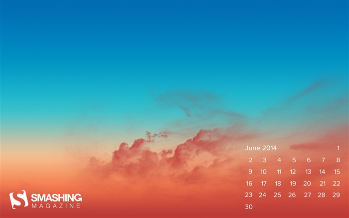 Juni 2014 Kalender Wallpaper (2) #16