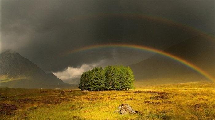 Fondos de pantalla HD paisaje rainbow Hermosas #6