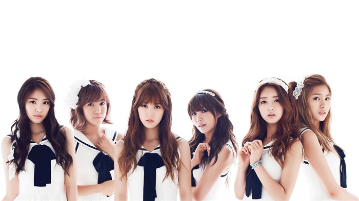 Корейская музыка группы девушки, розовый обои HD #3