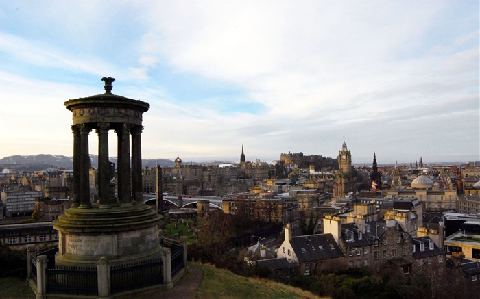 에든버러, 스코틀랜드의 HD 배경 화면의 아름다운 도시 #3