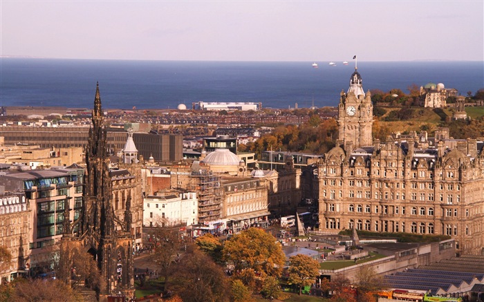 에든버러, 스코틀랜드의 HD 배경 화면의 아름다운 도시 #7