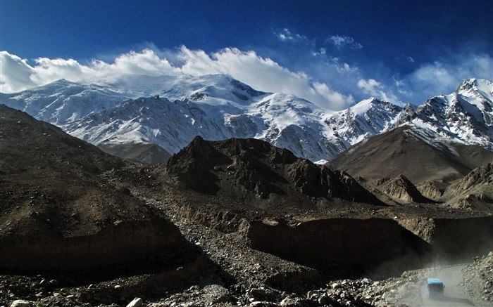 Pamir beaux fonds d'écran paysage HD #2