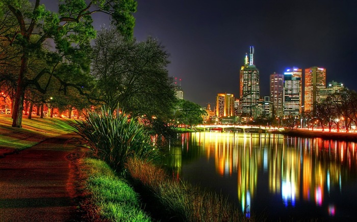 Australia Melbourne fondos de pantalla de alta definición de la ciudad #4