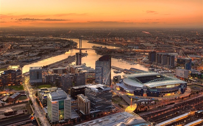 Australia Melbourne fondos de pantalla de alta definición de la ciudad #9