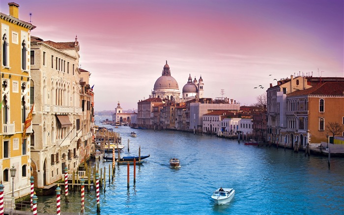 Beautiful watertown, Venice HD wallpapers #1