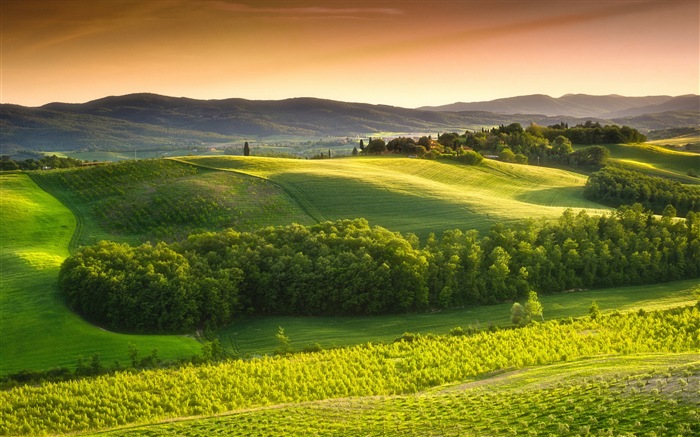 Итальянский естественная красота пейзажа HD обои #17