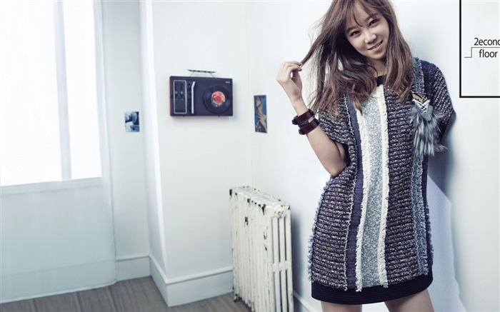 Corea del Sur hermosa chica Kong Hyo Jin HD papel tapiz #13