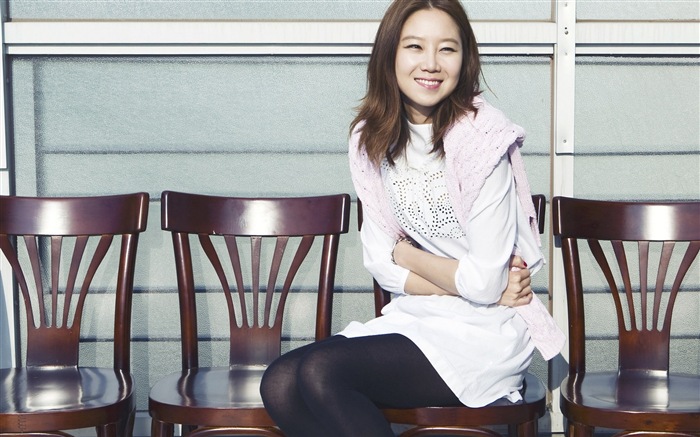 Южная Корея красивая девушка Kong Hyo Jin HD обои #14