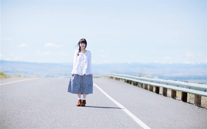 Adolescent fille japonaise Fond d'écran HD #7