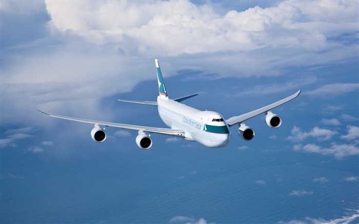 Boeing 747 airliner HD wallpapers #10