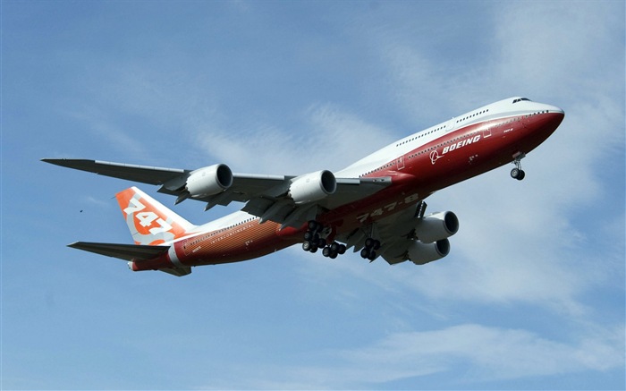 Boeing HD обои 747 авиалайнера #12