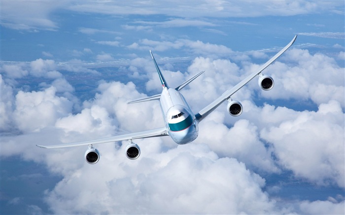 Boeing HD обои 747 авиалайнера #13