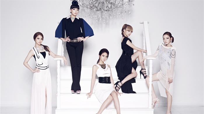 Korean girl music group, KARA HD wallpapers #7