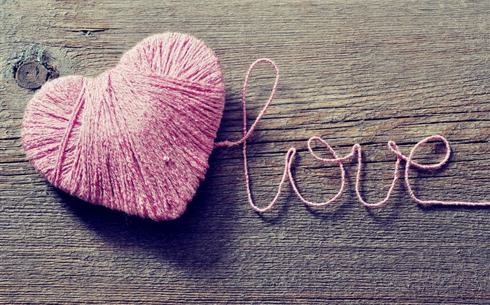 The theme of love, creative heart-shaped HD wallpapers #10