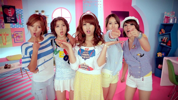 4Minute Корейской музыки красивых девушек сочетание HD обои #15