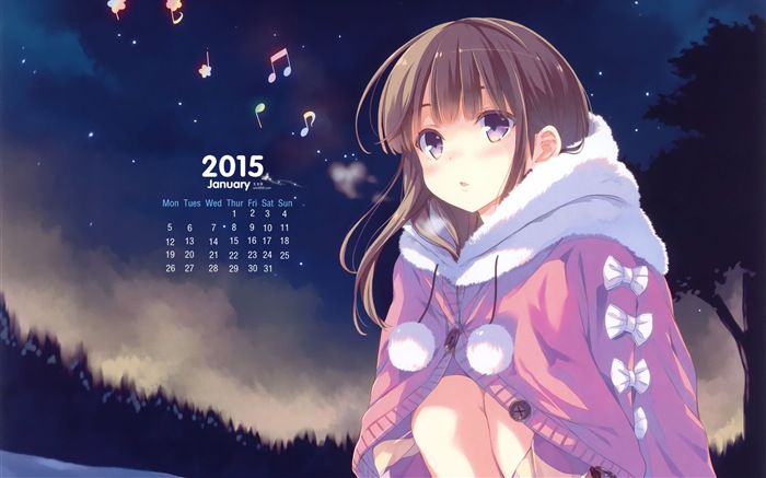 01. 2015 kalendář tapety (1) #6